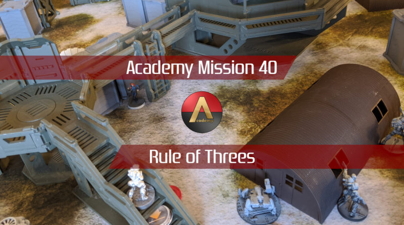 Mission 040 Report: Rule of Threes