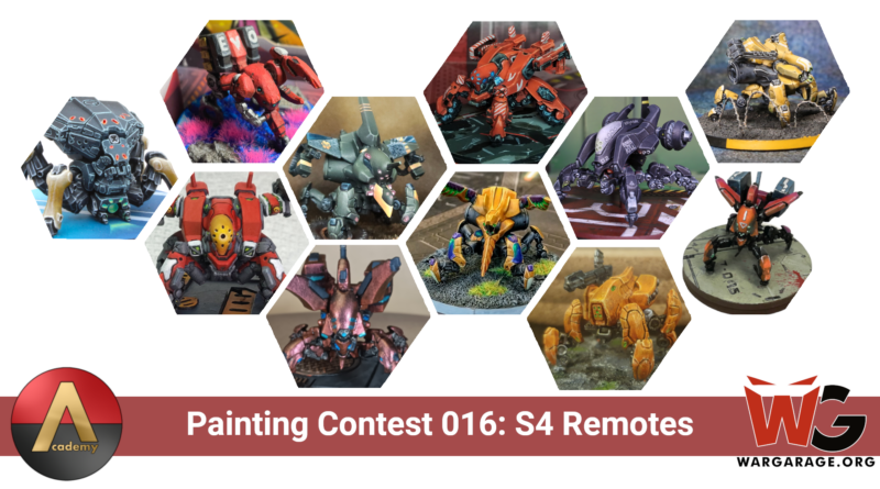 Painting Entries 016: S4 Remotes