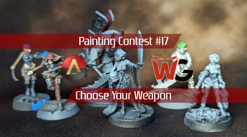 Painting Competition 017: Choose Your Weapon